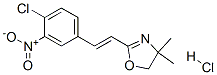 CAS#: 100098-73-5， 2-[(E)-2-(4-Chloro-3-Nitrophenyl)Ethenyl]-4,4-Dimethyl-5H-1,3-Oxazole Hydrochloride