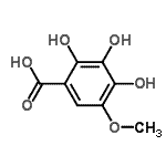 CAS#: 100111-45-3， 2,3,4-Trihydroxy-5-Methoxybenzoic Acid