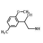 CAS#: 100131-97-3， 2-Amino-1-(2-Methoxy-5-Methylphenyl)Ethanol