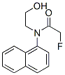 CAS 登录号:10016-11-2, 2-氟-N-(2-羟基乙基)-N-(1-萘基)乙酰胺