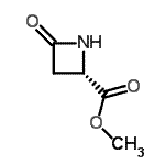 CAS#: 100188-44-1， Methyl (2S)-4-Oxo-2-Azetidinecarboxylate