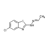 CAS#: 100220-32-4， 5-Chloro-2-[(2E)-2-Ethylidenehydrazino]-1,3-Benzothiazole