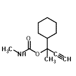 CAS#: 100252-21-9， 2-Cyclohexyl-3-Butyn-2-Yl Methylcarbamate