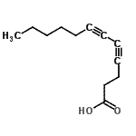 CAS#: 100256-61-9， 4,6-Dodecadiynoic Acid