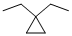 CAS#: 1003-19-6， 1,1-Diethylcyclopropane