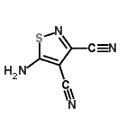 CAS#: 100326-56-5， 5-Amino-1,2-Thiazole-3,4-Dicarbonitrile