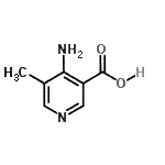 CAS#: 100383-06-0， 4-Amino-5-Methylnicotinic Acid