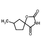 CAS#: 100383-35-5， 7-Methyl-1-Oxa-3-Azaspiro[4.4]Nonane-2,4-Dione