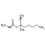 CAS#: 100400-53-1， 3-Methyl-1-Octyn-3-Yl Methylcarbamate