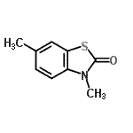 CAS#: 100445-18-9， 3,6-Dimethyl-1,3-Benzothiazol-2(3H)-One