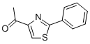 structure of CAS# 10045-52-0, 1-(2-Phenyl-4-Thiazolyl)-Ethanone;1-(2-PHENYL-1,3-THIAZOL-4-YL)-1-ETHANONE;1-(2-PHENYL-1,3-THIAZOL-4-YL)ETHAN-1-ONE;Ethanone, 1-(2-Phenyl-4-Thiazolyl)-