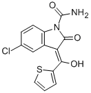 CAS#: 100599-27-7， 5-Chloro-2-Oxo-3-(Thiophene-2-Carbonyl)-3H-Indole-1-Carboxamide