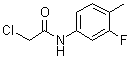 CAS#: 100599-62-0， 2-Chloro-N-(3-Fluoro-4-Methylphenyl)Acetamide