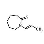 CAS#: 1006-85-5， 1-[(1E)-1-Propen-1-Yl]-2-Azepanethione