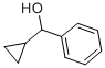 structure of CAS# 1007-03-0, alpha-Cyclopropyl-Benzenemethanol;Cyclopropyl-Phenyl-Methanol;1-Phenylcyclopropanemethanol