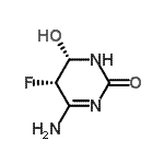 CAS#: 100814-57-1， (5S,6S)-4-Amino-5-Fluoro-6-Hydroxy-5,6-Dihydro-2(1H)-Pyrimidinone