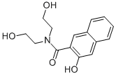 CAS#: 10089-93-7， 3-Hydroxy-N,N-Bis(2-Hydroxyethyl)-2-Naphthamide