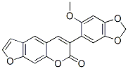 CAS#: 10091-01-7， 6-(2-Methoxy-4,5-Methylenedioxyphenyl)-7H-Furo[3,2-g][1]Benzopyran-7-One