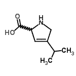 CAS#: 100911-27-1， 4-Isopropyl-2,5-Dihydro-1H-Pyrrole-2-Carboxylic Acid