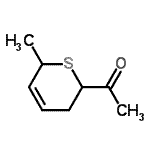 CAS#: 100946-71-2， 1-(6-Methyl-3,6-Dihydro-2H-Thiopyran-2-Yl)Ethanone
