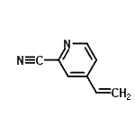 CAS#: 100949-03-9， 4-Vinyl-2-Pyridinecarbonitrile