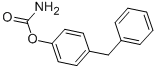structure of CAS# 101-71-3, [4-(Phenylmethyl)Phenyl] Carbamate;Carbamic Acid [4-(Phenylmethyl)Phenyl] Ester;Carbamic Acid [4-(Benzyl)Phenyl] Ester;Phenol, 4-(Phenylmethyl)-, Carbamate