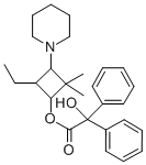 CAS#: 101030-76-6， Benzilic Acid 2,2-Dimethyl-4-Ethyl-3-Piperidinocyclobutyl Ester