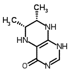 CAS#: 101038-87-3， (6R,7S)-6,7-Dimethyl-5,6,7,8-Tetrahydro-4(1H)-Pteridinone