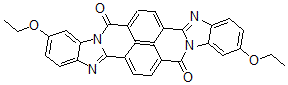 CAS#: 10114-60-0， 2,11-Diethoxybisbenzimidazo[2,1-b:2',1'-I]Benzo[lmn][3,8]Phenanthroline-8,17-Dione