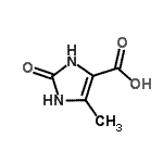 CAS#: 101184-09-2， 5-Methyl-2-Oxo-2,3-Dihydro-1H-Imidazole-4-Carboxylic Acid