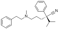 CAS#: 101238-51-1， (2S)-5-(Methyl-(2-Phenylethyl)Amino)-2-Phenyl-2-Propan-2-Ylpentanenitrile