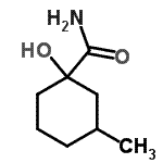CAS#: 101252-18-0， 1-Hydroxy-3-Methylcyclohexanecarboxamide