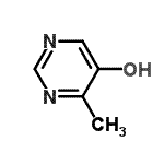 CAS 登录号：101257-87-8， 4-甲基-5-嘧啶醇