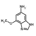 CAS#: 101257-94-7， 4-Methoxy-1H-Benzimidazol-6-Amine