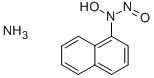 structure of CAS# 1013-20-3, alpha-Naphthylnitrosohydroxylamine ammonium salt;Ammonium N-(2-Naphthyl)-N-Oxido-Nitrous Amide;Ammonium N-(2-Naphthyl)-N-Oxidonitrous Amide;Azanium N-Naphthalen-2-Yl-N-Oxido-Nitrous Amide