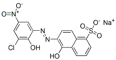 CAS#: 10132-98-6， Sodium 6-[(3-Chloro-2-Hydroxy-5-Nitrophenyl)Azo]-5-Hydroxynaphthalene-1-Sulphonate