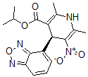 CAS 登录号:101342-80-7, 4-(2,1,3-苯并恶二唑-4-基)-1,4-二氢-2,6-二甲基-5-硝基-3-吡啶羧酸异丙酯