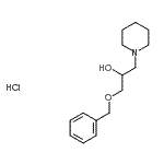 CAS#: 101356-75-6， 1-(Benzyloxy)-3-(1-Piperidinyl)-2-Propanol Hydrochloride (1:1)