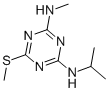 structure of CAS# 1014-69-3, N'-Methyl-6-Methylsulfanyl-N-Propan-2-Yl-1,3,5-Triazine-2,4-Diamine;N-Isopropyl-N'-Methyl-6-Methylsulfanyl-1,3,5-Triazine-2,4-Diamine;N-Isopropyl-N'-Methyl-6-(Methylthio)-1,3,5-Triazine-2,4-Diamine;Isopropyl-[4-Methylamino-6-(Methylthio)-S-Triazin-2-Yl]Amine