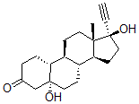 CAS#: 101409-94-3, 5,17-Dihydroxy-5,17,19-Norpregn-20-Yn-3-One