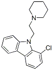 CAS#: 101418-08-0， 9-[2-(3,4,5,6-Tetrahydro-2H-Pyridin-1-Yl)Ethyl]Carbazole Chloride