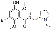 CAS#: 101460-36-0， 3-Bromo-N-[(1-Ethylpyrrolidin-2-Yl)Methyl]-5-Hydroxy-2,6-Dimethoxy-Benzamide