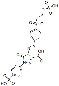 CAS#: 10149-98-1， 4,5-Dihydro-5-Oxo-4-[[4-[[2-(Sulphooxy)Ethyl]Sulphonyl]Phenyl]Azo]-1-(4-Sulphophenyl)-1H-Pyrazole-3-Carboxylic Acid