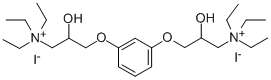 CAS#: 101501-69-3， (m-Phenylenebis(Oxy(2-Hydroxytrimethylene)))Bis(Triethylammonium Iodide)