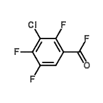 CAS 登录号：101513-76-2， 3-氯-2,4,5-三氟苯甲酰氟化物