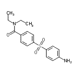 CAS#: 101533-58-8， 4-[(4-Aminophenyl)Sulfonyl]-N,N-Diethylbenzamide