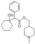 CAS#: 101564-13-0， (1-Methyl-4-Piperidyl)Methyl(1-Hydroxycyclohexyl)Phenylacetate