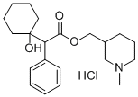 CAS#: 101564-14-1， (1-Methyl-3-Piperidyl)Methyl-(1-Hydroxycyclohexyl)Phenylacetate Hydrochloride
