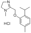 CAS#: 101564-98-1， 1-Methyl-2-(2-Thymoxymethyl)-2-Imidazoline Hydrochloride
