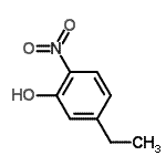 CAS#: 101664-28-2， 5-Ethyl-2-Nitrophenol